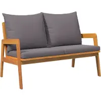 vidaXL Tuinbank Olie Natuurlijk 115 x 65 x 71 cm Massief Acacia Hout