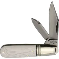 Rough Ryder White Micarta Barlow