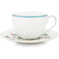 Pip studio Koffiekop Jolie Dots Gold 280 ml
