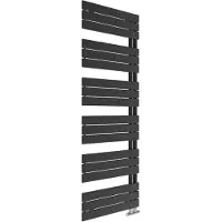 Badstuber Arezzo design radiator 180x60cm mat zwart 1000W