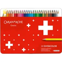 Caran d`Arche Swisscolor Gekleurde potloodstiften 30 set