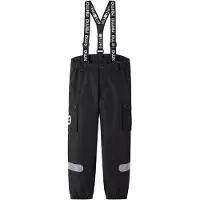 Reima Outdoor broek ' Tiksi ' lichtgrijs / zwart / wit