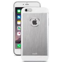 Moshi IGlaze Armour Hoesje iPhone 6/6S Plus Zilver