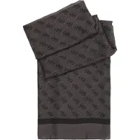 GUESS Sjaal 'KATYA SCARF 90X180' antraciet / zwart