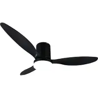 REALITY IMPORT Plafondventilator met ledlamp | Göteborg | Ø 132 cm | 2700-6000K | Zwart | 20W | Lighting