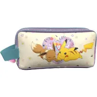 Distrineo Pokémon Flowers Drievoudige Etui Veelkleurig