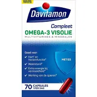 Davitamon 4x Compleet Omega-3 Visolie 70 capsules