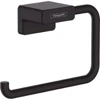 Hansgrohe AddStoris wc-rolhouder zonder klep zwart mat