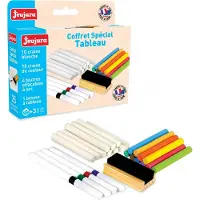 Jeujura Set Markers en Krijt Speciale Doos Bord