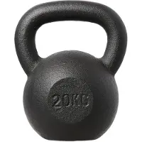 HMS Kettlebell - Gietijzer - 20 kg - Zwart