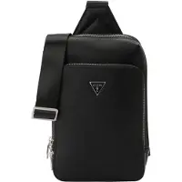 GUESS Schoudertas 'MILANO CROSSOVER' zwart