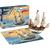 Revell Modelbouwpakket Militaire voertuigen - 05684 Mayflower - 400th Anniversary - Gift Set Plastic - 1:83 - Modelbouw