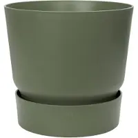 Elho Bloempot Met Waterreservoir Greenville Groen D 18,3 H 17,4 Cm