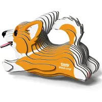 Eugy 3D Puzzel - Welsh Corgi Hond - Boerderijdieren - Duurzaam - Verzamel Ze Allemaal - 6 Jaar