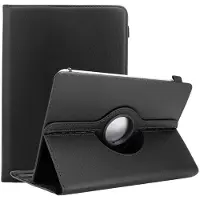 Cadorabo Tablet hoes Universeel 360 (LG G Pad F), Tablethoes, Zwart