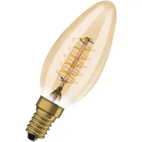Osram LED lamp E14 | Kaars B35 | Vintage 1906 Spiral | Goud | 2200K | Dimbaar | 3.4W (25W)