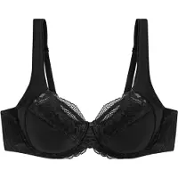 Triumph Niet voorgevormde bh Modern Lace+Cotton | Maat: 95B | Kleur: Zwart