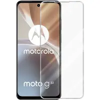 Cadorabo Screenprotector geschikt voor Motorola MOTO G32 - Pantser film Beschermende film in KRISTALHELDER Geharde (Tempered) display beschermglas in 9H hardheid met 3D Touch