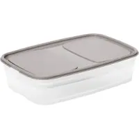 Smartstore vershouddoos, 1,6 liter, grijs / transparant