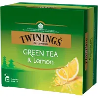 Twinings Green lemon envelop 50 zakjes