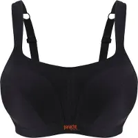 Panache - Power Sport BH met beugel - Zwart - 80K