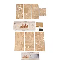 Ugears 3D Modelbouw - Hogwarts Castle - Harry Potter - Mechanisch Bouwpakket Hout - Educatief Speelgoed