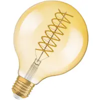 Osram LED lamp E27 | Globe G125 | Vintage 1906 | Filament | Goud | 2400K | Dimbaar | 8.4W (60W)