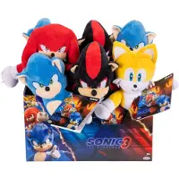 JAKKS Pacific Sonic Basic 3 Teddy 23 Cm Veelkleurig
