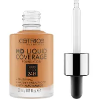 Catrice HD Liquid Coverage Vloeibare foundation 30 ml Nr. 082 - Warm Caramel