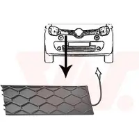 VAN WEZEL 4368512 Radiator grill