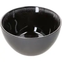 MamboCat Set van 6 kommen Reactive Glaze Grijs Zwart 13.7cm - 24321860