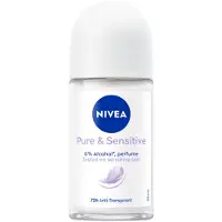 Nivea 3x Deodorant Roller Sensitive & Pure 50 ml