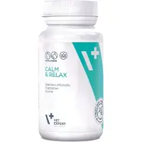 Vet Expert Calm&Relax - preparaat bij stresssymptomen bij honden en katten - 30 capsules.