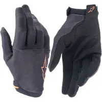 Alpinestars A-Aria Lange Handschoenen Zwart/Goud || Maat: XXL