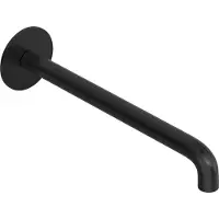 Hotbath Cobber CB095 uitloop 25cm geborsteld zwart PVD