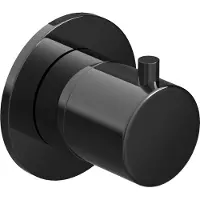 Hotbath cobber afbouwdeel - hb cobber 7001 pbp gepolijst zwart pvd
