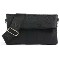 Valentino Schoudertas Samba Re Pochette Nero Zwart