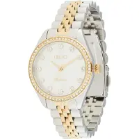 Liu Jo Analoog horloge 'Deluxe' goud / zilver / transparant / offwhite