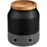 Cole and mason Knoflookhouder Cole & Mason Elmdon Ceramic Black/Grey
