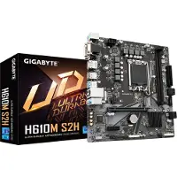Gigabyte H610M S2H - 1.0 - moederbord - micro ATX - LGA1700 Socket - H610