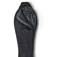 Helsport Blizzard Fiber -10 185cm, slaapzak, zwart