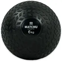 Matchu Sports Slam ball 6kg - Zwart - Rubber