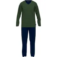 Tom Tailor Pyjama lang navy / groen