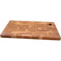 Point-Virgule snijplank teakhout 40 cm met ophanggat