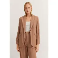Bugatti Damen Blazer in elastische viscosemix
