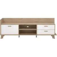 CALICOSY Tv-meubel met 2 deuren, 1 lade, 2 vakken b181,9 cm storm