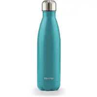 Blumtal Thermosfles - Met dubbele wand - Thermosbeker Koffie, Thee en Koele dranken - Travel Mug - Petrol - 350 ML