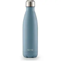 Blumtal Thermosfles - Met dubbele wand - Thermosbeker Koffie, Thee en Koele dranken - Travel Mug - 500ml - Dove Grey - Grijs Blauw