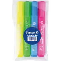 Pelikan markeerstift 438/4 farbig gesorteerd 4de Etui