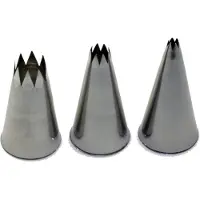 Heirol decoratieset open ster 5/9/13 mm